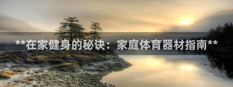 耀世璀璨：**在家健身的秘诀：家庭体育器材指南**