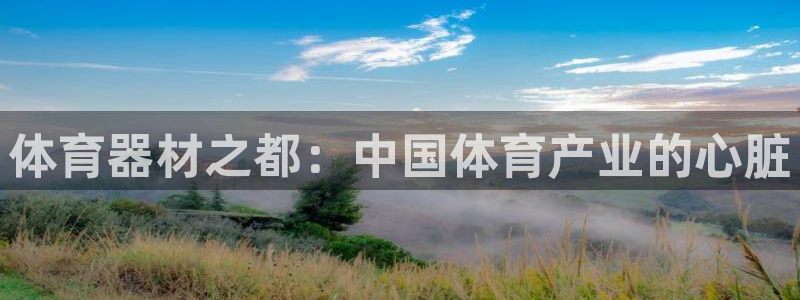 耀世娱乐黑钱吗：体育器材之都：中国体育产业的心脏