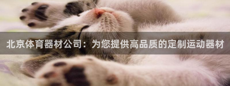耀世娱乐是玛雅旗下的吗是真的吗：北京体育器材公司：为