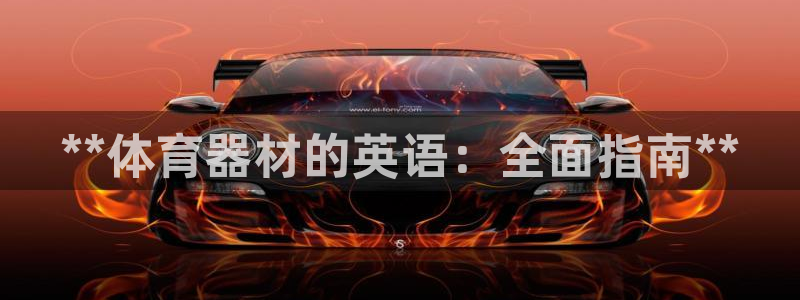 耀世娱乐挂机：**体育器材的英语：全面指南**