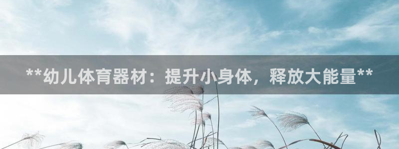 耀世娱乐官网网站登录：**幼儿体育器材：提升小身体，